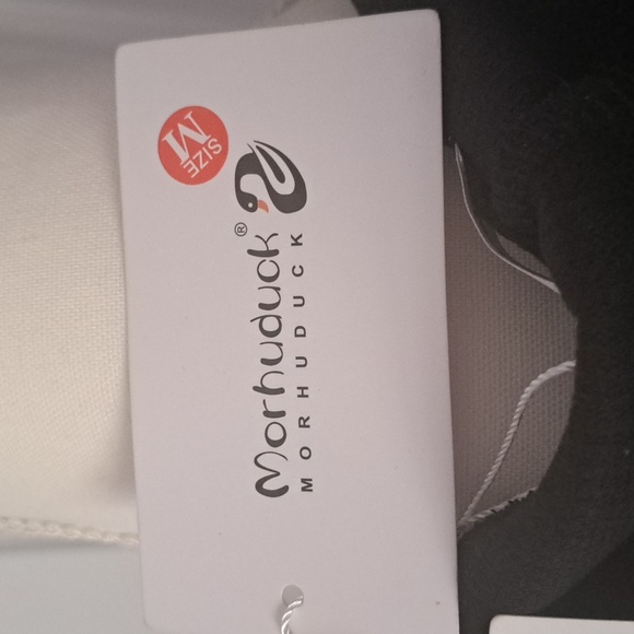 Morhuduck Women V Neck Hoodie Long Sleeve Sweatshirt Drawstring Pullover M NWT - Picture 6 of 10